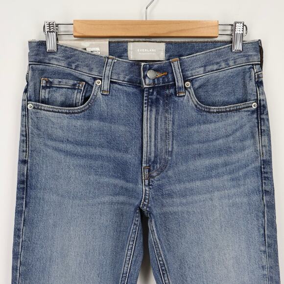 NWT Everlane Men's The Organic Cotton Slim-Fit Jean In Thrift Blue Size 30x30 - Picture 5 of 11